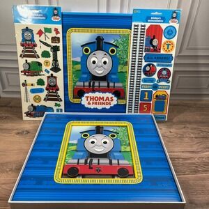 VTG 2005 Sandylion Thomas & Friends Scrapbook Album 12x12 Blue Sticker Kit NEW
